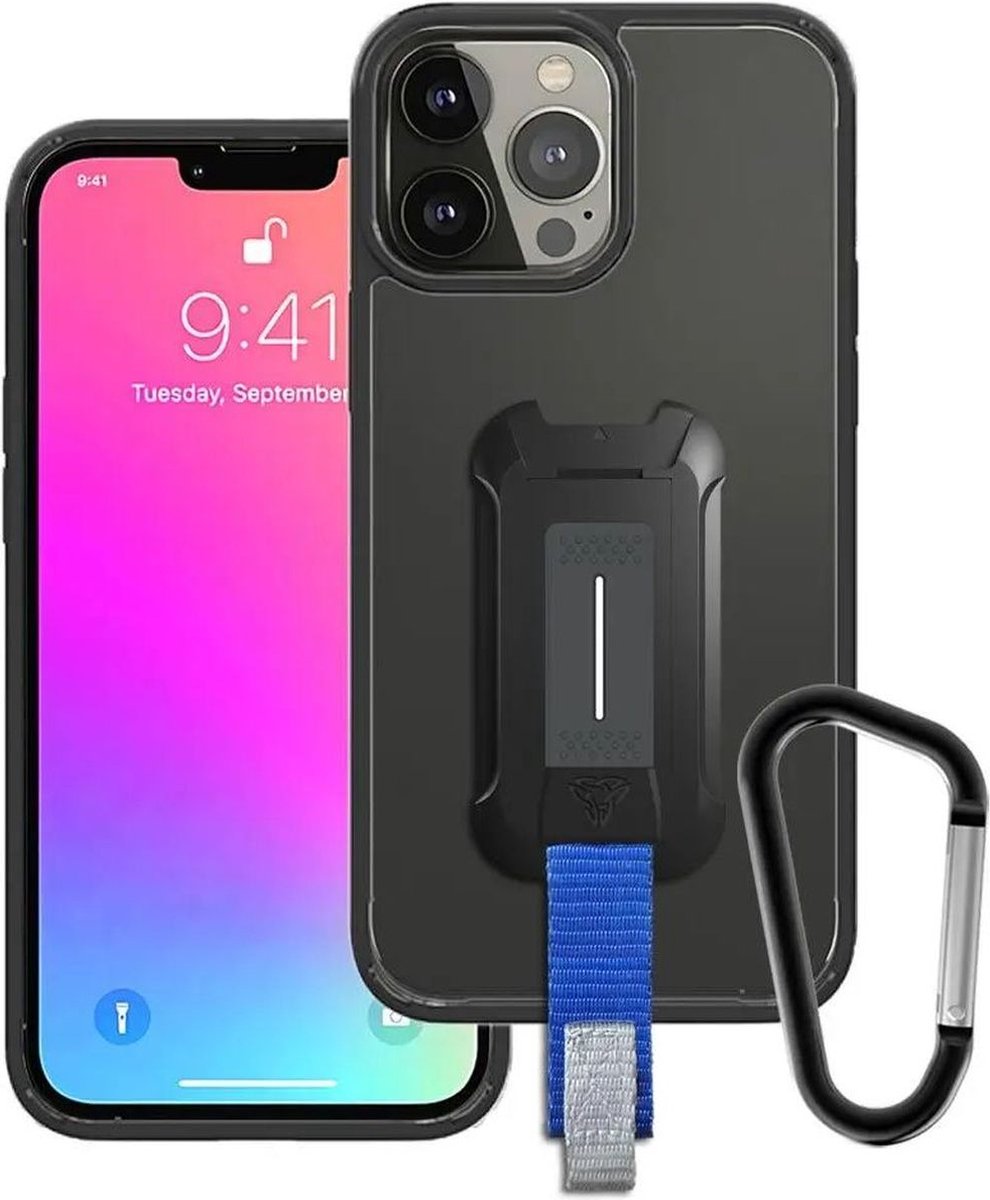 Armor-X Rugged Case hoesje geschikt voor iPhone 13 Pro Max - zwart