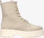 Tango Bee Chunky 84 Veterboots - Laarzen Met Veters - Dames - Beige - Maat 39
