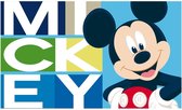 Disney Vloerkleed Mickey Mouse 40 X 60 Cm Polyester Blauw