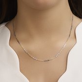 Collier Valkenoog Met Tussenstuk 2,1 Mm 45 Cm