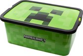 Opbergbox Stor Minecraft 23 litres vert