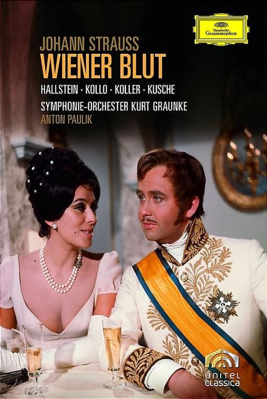 Ingeborg Hallstein, René Kollo, Kurt Graunke - Strauss: Wiener Blut (DVD)