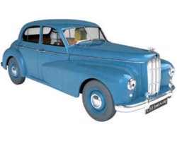 Kuifje Moulinsart Auto 1/24 - De Morris 6 van de Partizanen - Tintin Bobbie #53