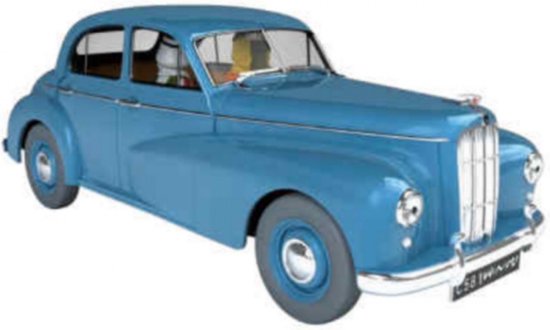 Kuifje Moulinsart Auto 1/24 - De Morris 6 van de Partizanen - Tintin Bobbie #53
