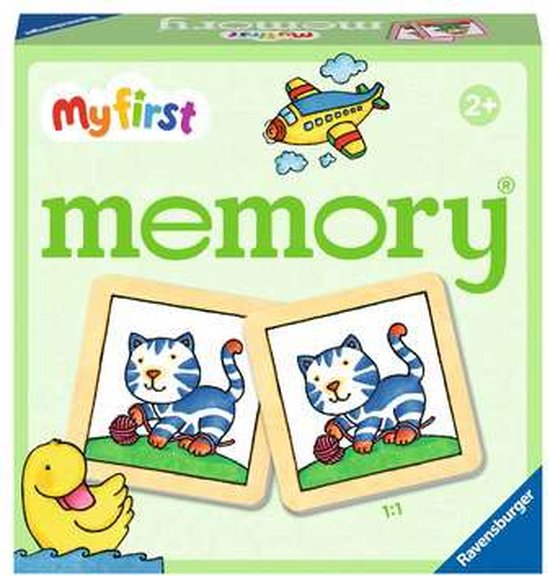 First V Memory Ravensburger My First memory Kaartspel Matching | Games | bol