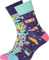 Many Mornings sokken - Back To The 90S - Unisex - Maat: 43-46