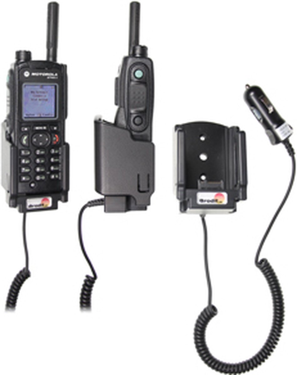 Brodit 530391 houder Actieve houder Tweewegsradio Zwart