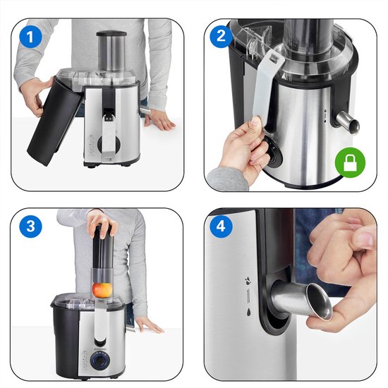 Sage The Nutri Juicer Cold Plus sapcentrifuge | Oldenhof