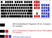Redragon Rahu K567 RGB Mechanisch Gaming Toetsenbord met polssteun - Extra sterke Air Craft Aluminium Frame