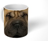 Mok - Koffiemok - Hond - Jongens - Sharpei - Huisdieren - Meisjes - Kinderen - Mokken - 350 ML - Beker - Koffiemokken - Theemok