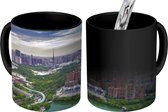 Magische Mok - Foto op Warmte Mok - Uitzicht over het Aziatische Foshan in China - 350 ML