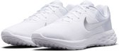 Nike Revolution 6 Next Nature Hardloopschoenen Sportschoenen - Maat 38.5 - Vrouwen - wit - zilver