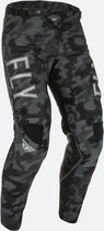 FLY Racing Kinetic S.E. Tactic Pants Black Grey Camo 36