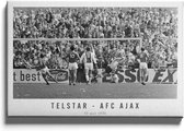 Walljar - Telstar - AFC Ajax '70 - Muurdecoratie - Canvas schilderij