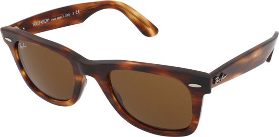 Ray-Ban Original Wayfarer RB2140 954 - Zonnebril - Bruin - 50 mm