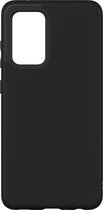 RhinoShield SolidSuit Backcover Samsung Galaxy A52(s) (5G/4G) hoesje - Classic Black