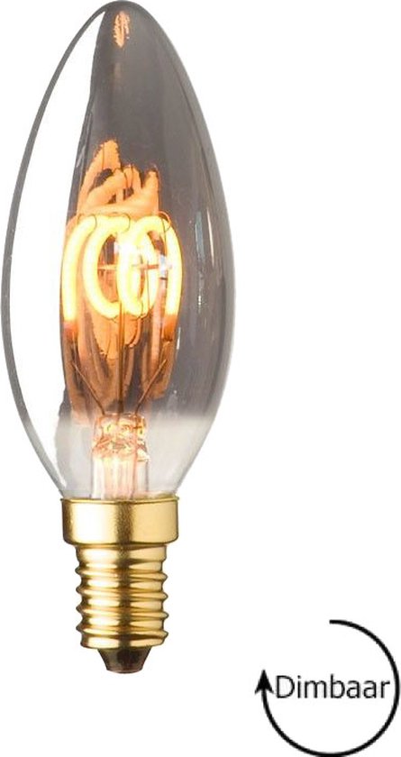 E14 LED lamp - 8-pack - Kaarslamp - 1.6W - Dimbaar - 2100K extra warm |  bol.com