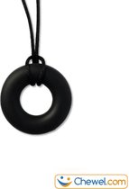Bijtketting Basic Ring | Subtiel | Zwart | Chewel ®