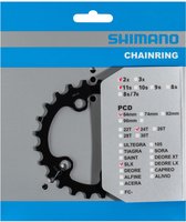 Kettingblad 28T Shimano SLX FC-M7000 2x11 speed - zwart