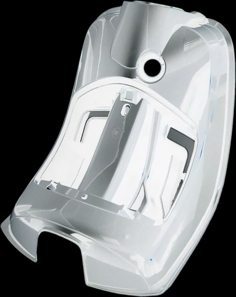 Binnenscherm+kap Vespa LX wit glans (Glad model)