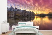 Belle combinaison de couleurs au-dessus du Parlement à La Haye papier peint photo en vinyle 360x240 cm - Tirage photo sur papier peint