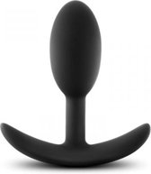 Anal Adventures Platinum - Vibra Slim Verzwaarde Anaal Plug - Small - Sextoys - Anaal Toys