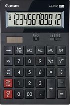 Calculatrice de bureau de base Canon AS1200HB Grijs
