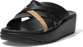 FitFlop  Vrouwen Slippers -  Kessia slides - Zwart - Maat 42