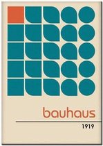 Bauhaus 1919 Exhibition Poster 1 - 60x80cm Canvas - Multi-color