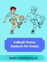 Fussball-Thema Malbuch Fur Kinder