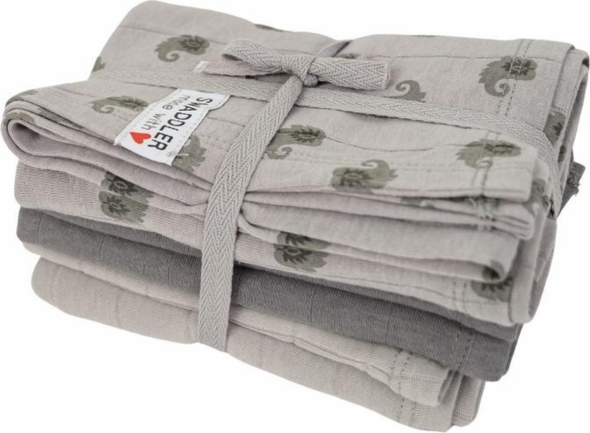 Lodger XL Hydrofiele Doek 120x120 cm Swaddler 3pack