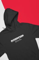 Ochinchin Zwart Hoodie | Japanese Hentai Shotacon | Anime Meme Merchandise Unisex L