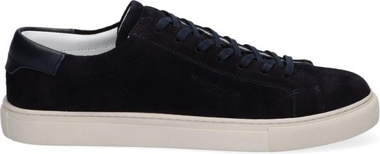 McGregor Heren Sneakers - Blauw - Lage Sneakers - Suède - Veters