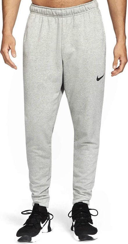 Nike - Dri- FIT Tapered Training Pants - Grijs - Homme - taille S