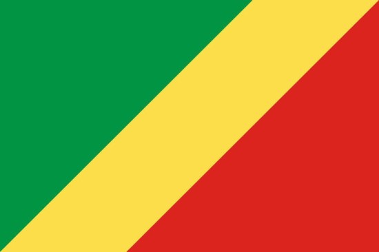 Drapeau Congo-Kinshasa 200x300cm