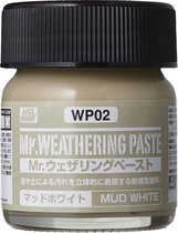 Mrhobby - Weathering Paste Mud White (Mrh-wp-02) - modelbouwsets, hobbybouwspeelgoed voor kinderen, modelverf en accessoires