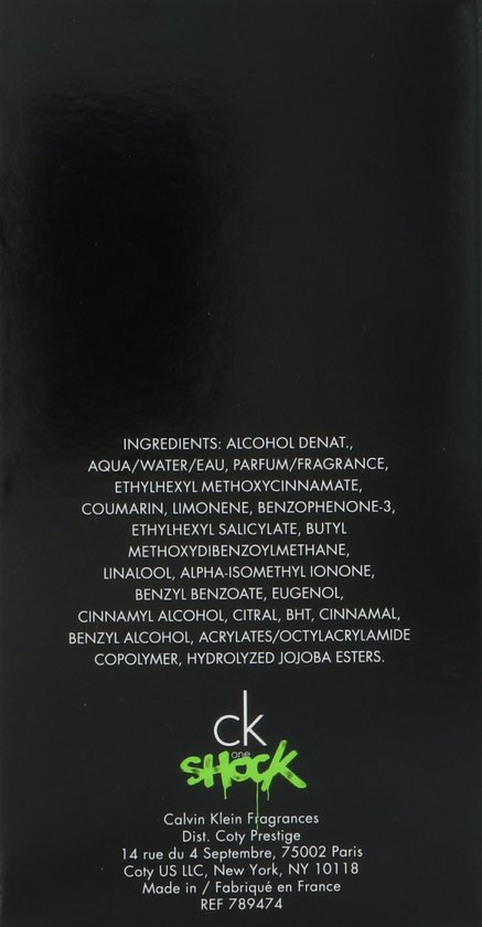 Calvin Klein CK One Shock 100 ml Eau de Toilette - Herenparfum