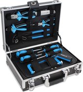 Datona® 82-delige Gereedschapskoffer - Gereedschapsset - Met EVA Vulling - Zwart