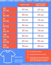 Kniepst tuver met vlag Groningen t-shirts Gronings dialect zwart voor heren M