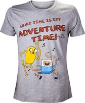 Adventure Time - Grey Melange. What Time - S