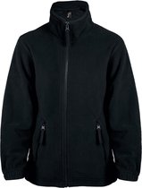 SOLS Kinderen/Kinderen North Zip-Up Fleece Jacket (Zwart)