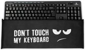 kwmobile hoes voor Logitech MK270 Wireless - Beschermhoes voor toetsenbord - Keyboard cover - Don't Touch my Keyboard design