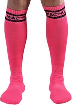 MACHO UNDERWEAR | Macho Male Long Socks One Size - Pink