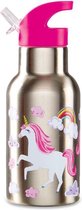 Crocodile Creek Unicorn Drinkfles - 400ml - RVS