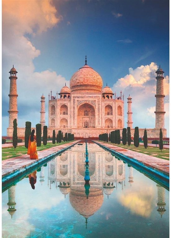 Thumbnail van een extra afbeelding van het spel Clementoni High Quality Collection Puzzel Taj Mahal 1500 Stukjes
