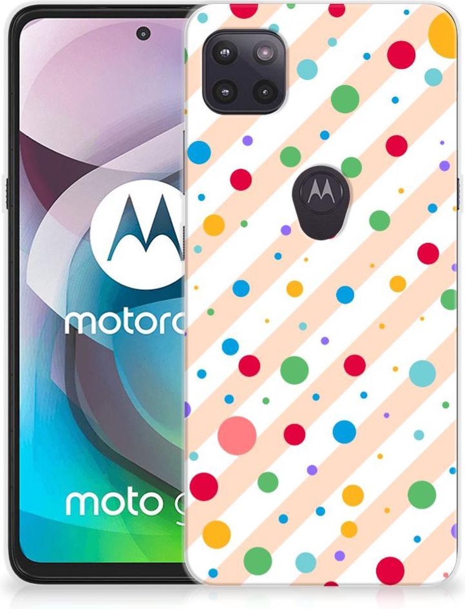 TPU Hoesje voor Motorola Moto G 5G TPU bumper Dots