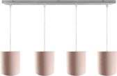 Olucia Davine - Hanglamp - Goud/Roze - E27