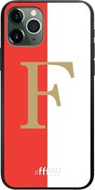 6F hoesje - geschikt voor iPhone 11 Pro -  TPU Case - Feyenoord - F #ffffff