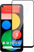 Shop4 - Google Pixel 5 Glazen Screenprotector - Edge-To-Edge Gehard Glas Transparant