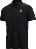 Scuderia Ferrari Men Classic Polo Black-6 XL